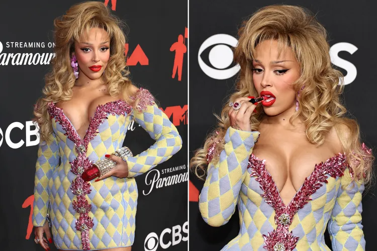 Doja Cat at 2025 MTV VMAs